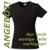 The Flying Ears - Damen Stretch T-Shirt mit Stickerei